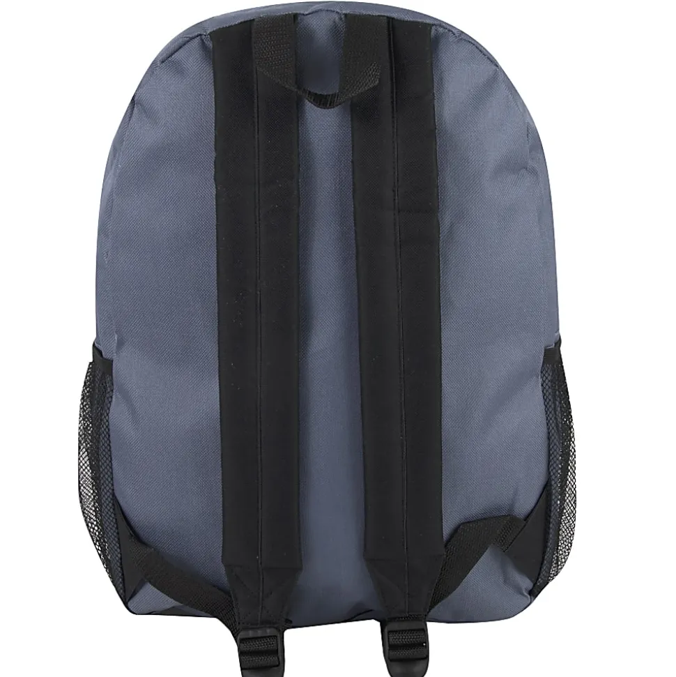 Trailmaker Backpacks With Side Mesh Pockets, Assorted Colors, Set Of 24 Backpacks