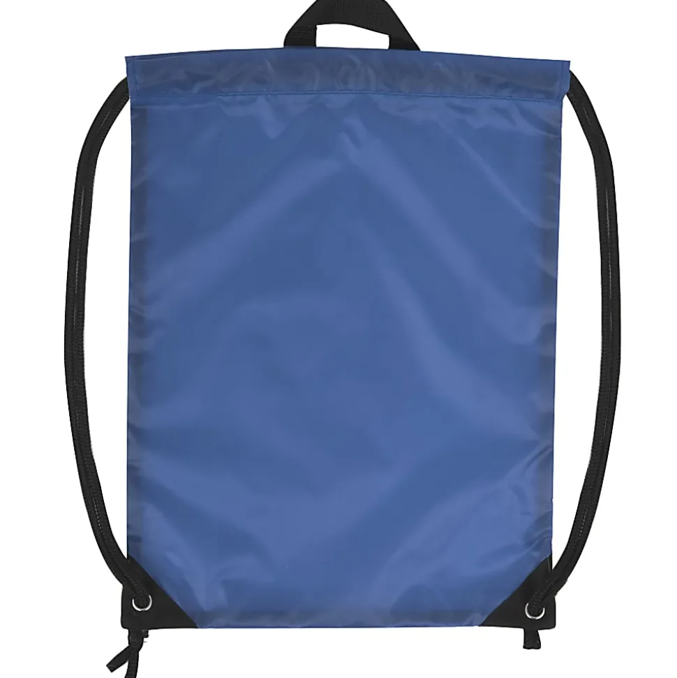 Trailmaker Basic Drawstring Bags, 18", Assorted Colors, Pack Of 100 Bags