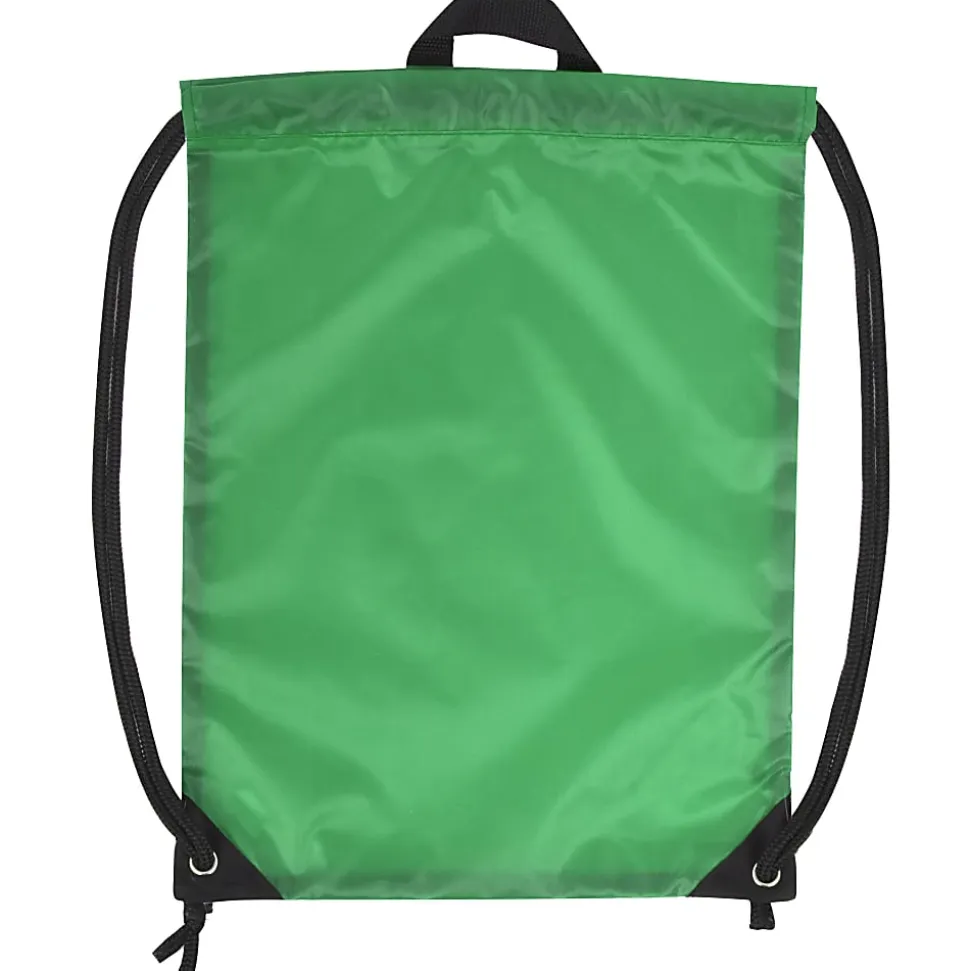 Trailmaker Basic Drawstring Bags, 18", Assorted Colors, Pack Of 100 Bags