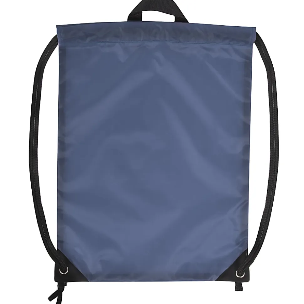 Trailmaker Basic Drawstring Bags, 18", Assorted Colors, Pack Of 100 Bags