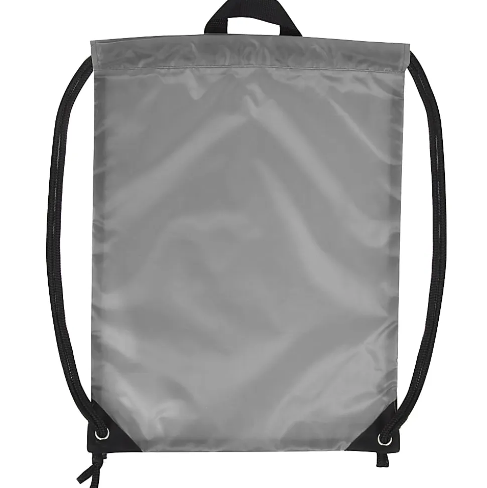 Trailmaker Basic Drawstring Bags, 18", Assorted Colors, Pack Of 100 Bags