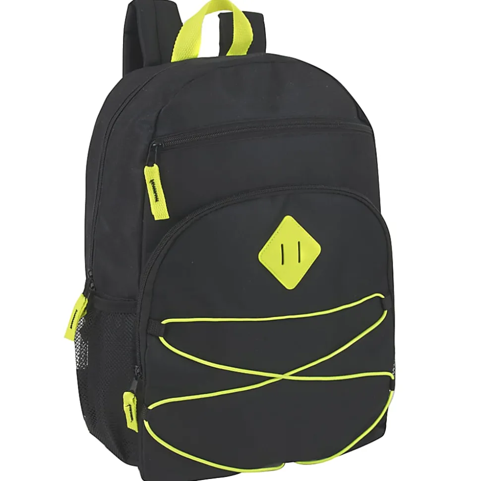Trailmaker Bungee Backpacks, Assorted Colors, Boy, Case Of 24 Backpacks