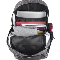 Trailmaker Casepack Bungee Backpacks, Gray, Pack Of 24 Backpacks