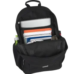 Trailmaker Casepack Bungee Backpacks, Black, Pack Of 24 Backpacks