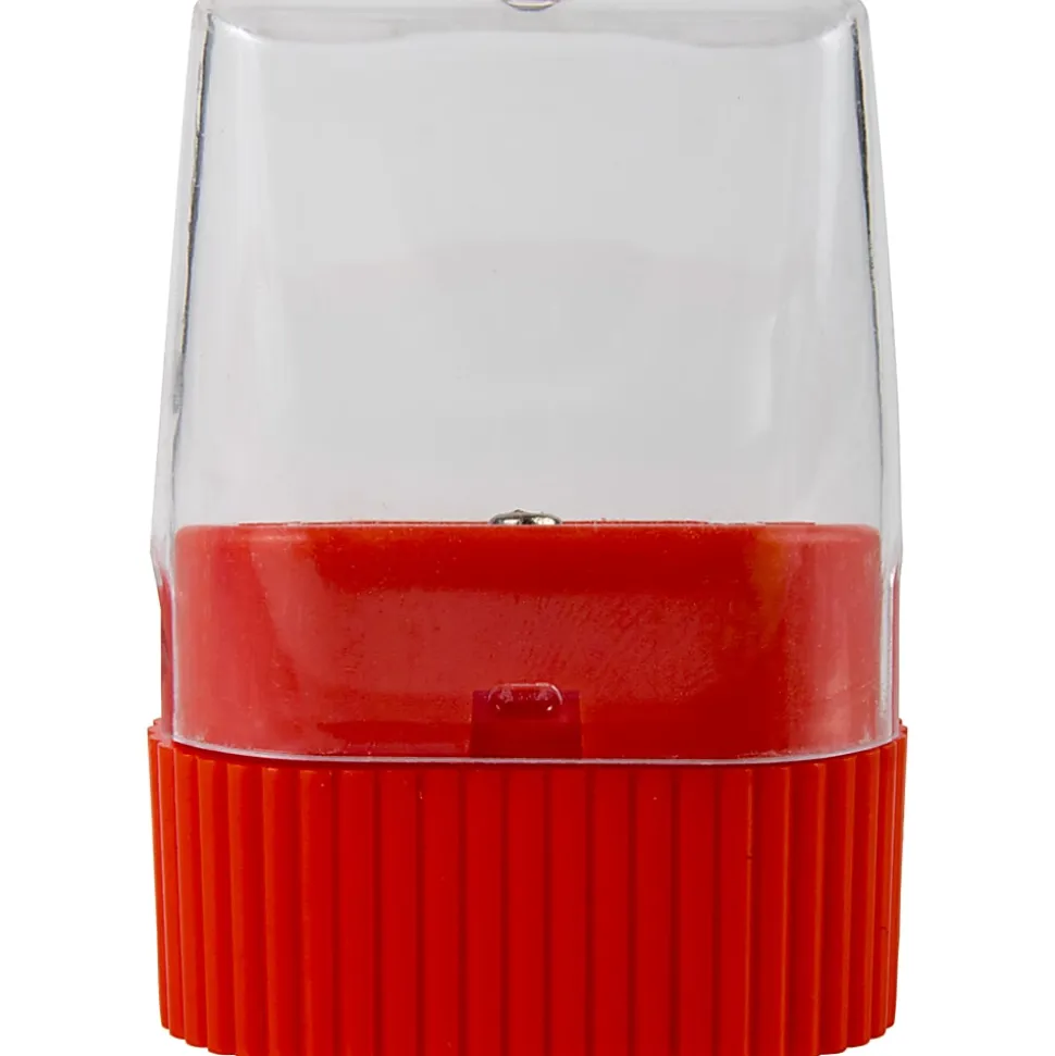 Trailmaker Dome Single Hole Handheld Pencil Sharpeners, 2-1/4”H x 5/16"W x 1-1/2”D, Assorted Colors, Pack Of 100 Sharpeners