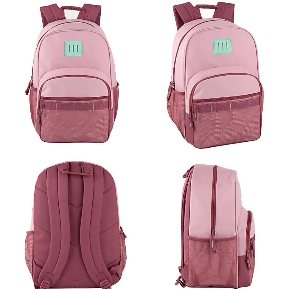 Trailmaker Multi-Pocket Backpacks, Assorted Colors, Case Of 24 Backpacks, 4017Q24