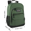 Trailmaker Multi-Pocket Backpacks, Black/Blue/Green, Total Qty 24