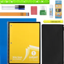 Trailmaker 20-Piece School Supply Kits, Pack Of 24 Kits