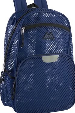 Trailmaker 8699 Pro Jersey Reflective Mesh Backpacks, Assorted Colors, Pack Of 24 Backpacks