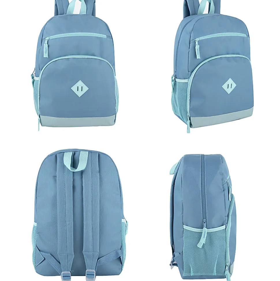 Trailmaker 2-Tone Backpacks, Assorted Colors, Girl, Case Of 24 Backpacks