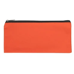 Trailmaker Ziptop Pencil Cases, 4-1/2”H x 1-“W x 1/2”D, Assorted Colors, Pack Of 100 Cases