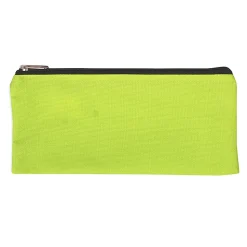 Trailmaker Ziptop Pencil Cases, 4-1/2”H x 1-“W x 1/2”D, Assorted Colors, Pack Of 100 Cases