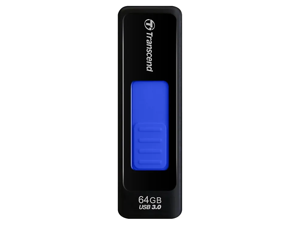 Transcend JetFlash 760 - USB flash drive - 64 GB - USB 3.0 - black