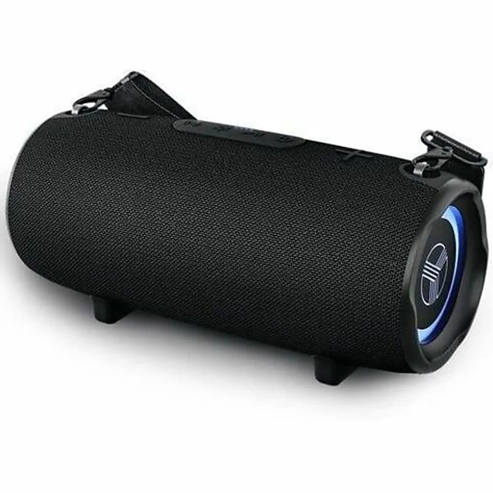 Treblab HD-Max Portable Bluetooth Speaker System - 50 W RMS - Black - 30 Hz to 16 kHz - TrueWireless Stereo - Battery Rechargeable