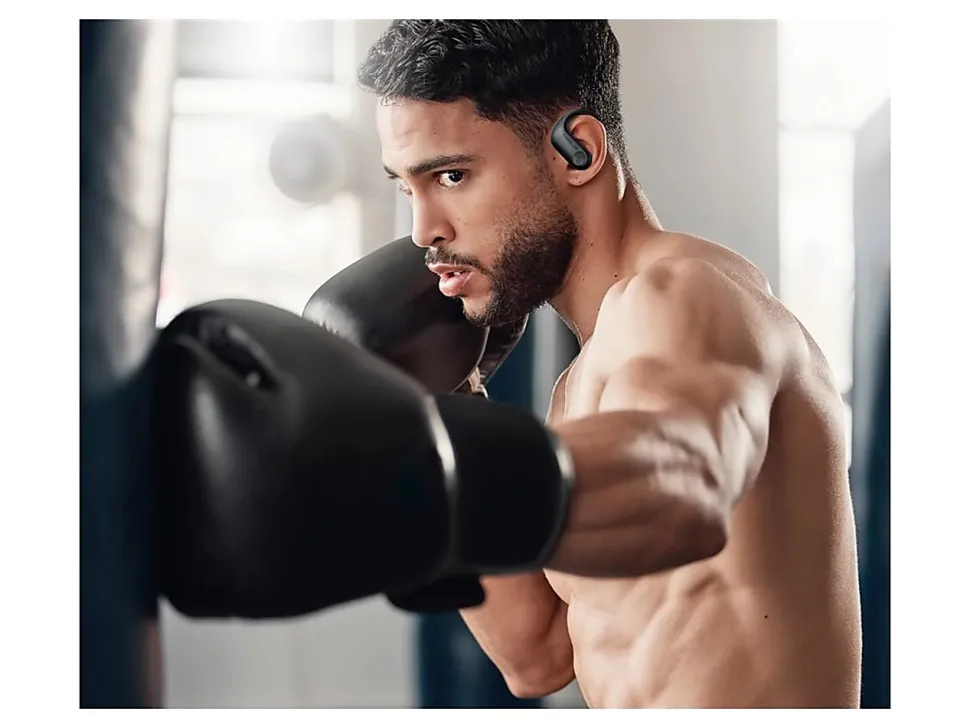 TREBLAB X3-Pro - Wireless Earbuds with Earhooks - 145H Playtime, IPX5 Waterproof Earphones - X3PROW