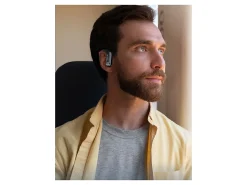 TREBLAB X3-Pro - Wireless Earbuds with Earhooks - 145H Playtime, IPX5 Waterproof Earphones - X3PROW