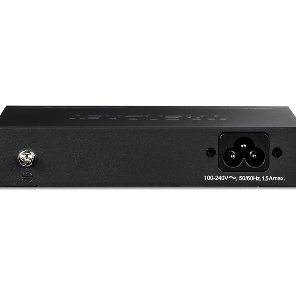 TRENDnet 6-Port Fast Ethernet PoE+ Switch, 4x Fast Ethernet PoE Ports, 2x Fast Ethernet Ports, 60W PoE Budget, 1.2 Gbps Switch Capacity
