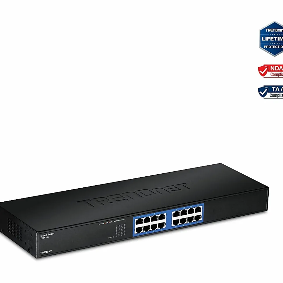 TRENDnet TEG-S16g Unmanaged Ethernet Switch