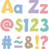 Trend 4" Playful Combo Ready Letters, Summer Morning, 216 Letters Per Pack, Set Of 2 Packs