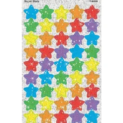 Trend® Sparkle Stickers, Large Super Stars, Pack Of 160
