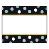 TREND Terrific Labels, 2-1/2" x 3", I Love Metal Dots, Black/White/Patina, Pack Of 25 Labels