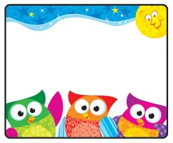 TREND Terrific Labels™, 2-1/2" x 3", Owl-Stars!®, Pack Of 36