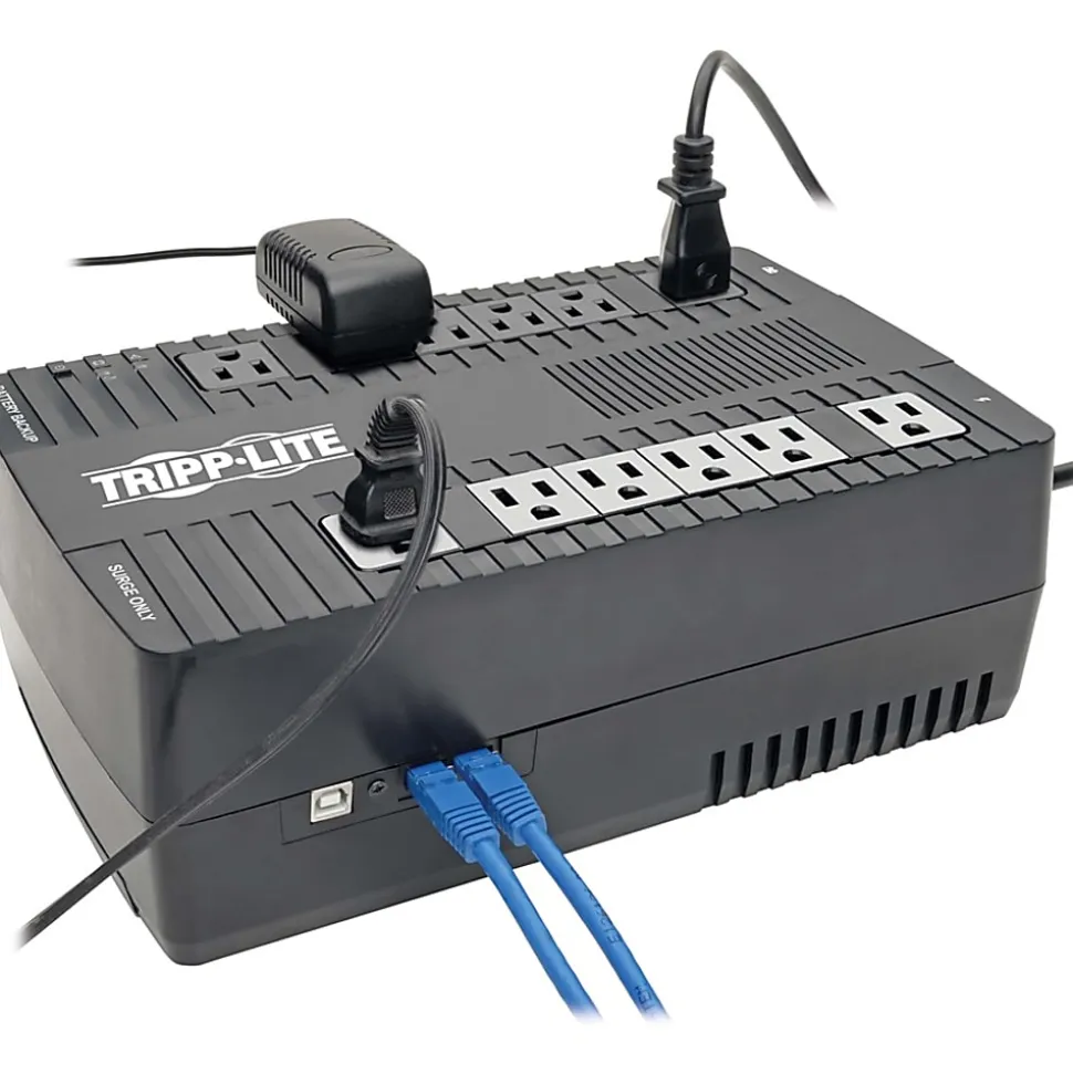 Tripp Lite AVR Series 900VA Ultra-compact Line-Interactive 120V UPS with USB port