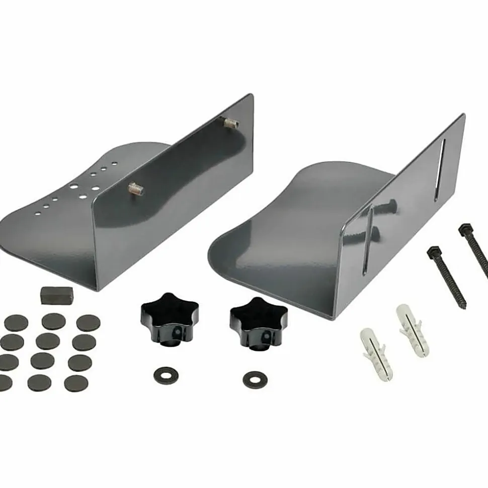 Tripp Lite by Eaton Display CPU Computer Desk Mount Monitor Stand Open Frame 4"- 6.25" Screen - 40 lb Load Capacity - Steel, Metal - Gray
