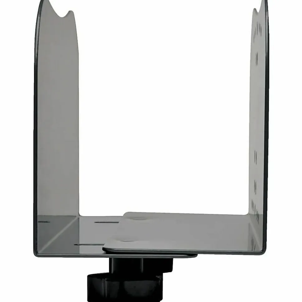 Tripp Lite by Eaton Display CPU Computer Desk Mount Monitor Stand Open Frame 4"- 6.25" Screen - 40 lb Load Capacity - Steel, Metal - Gray