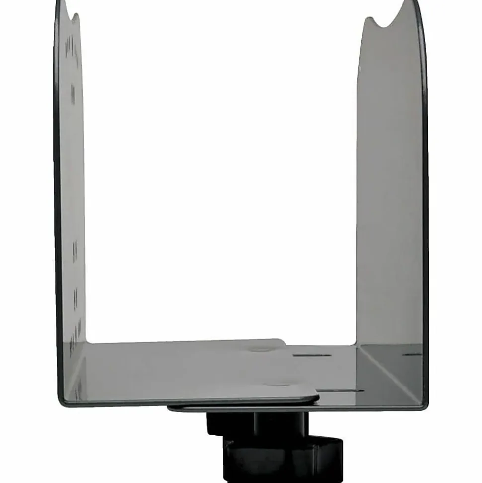 Tripp Lite by Eaton Display CPU Computer Desk Mount Monitor Stand Open Frame 4"- 6.25" Screen - 40 lb Load Capacity - Steel, Metal - Gray