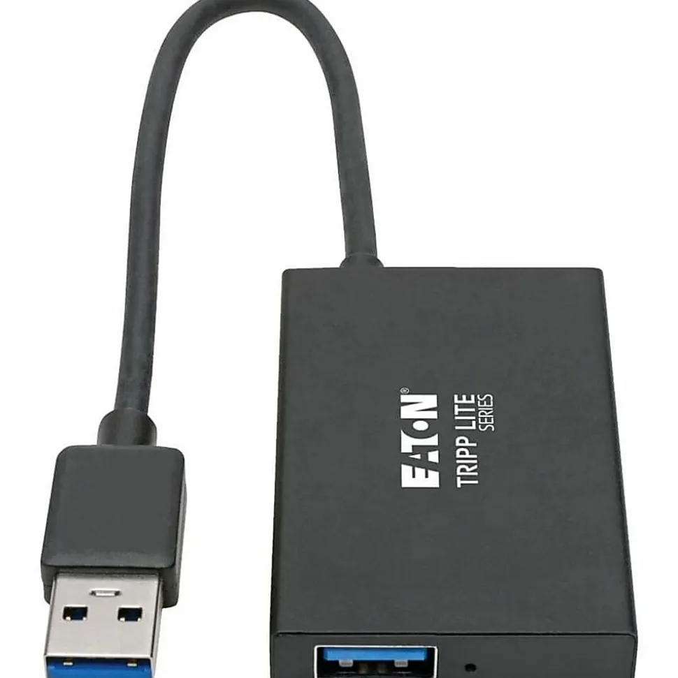 Tripp Lite by Eaton 4-Port Slim Portable USB-A Hub - USB 3.x (5Gbps) Aluminum Housing - USB - External - 4 USB Port(s) - 4 USB 3.0 Port(s) - PC