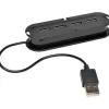 Tripp Lite by Eaton 4-Port USB 2.0 Hi-Speed Ultra-Mini Hub w/ Cable Compact Mobile - USB - 4 USB Port(s) - 4 USB 2.0 Port(s)