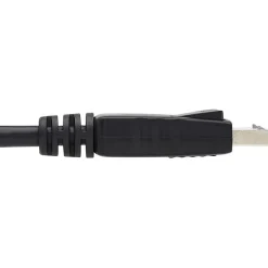 Tripp Lite Display Port Monitor Cable With Latches, 6’, Black, P580-006