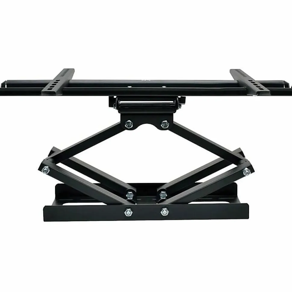 Tripp Lite Full-Motion Flat-Screen Wall Mount For Monitors Up To 70", 17-3/8”H x 23-5/8”W x 20-5/8”D, Black