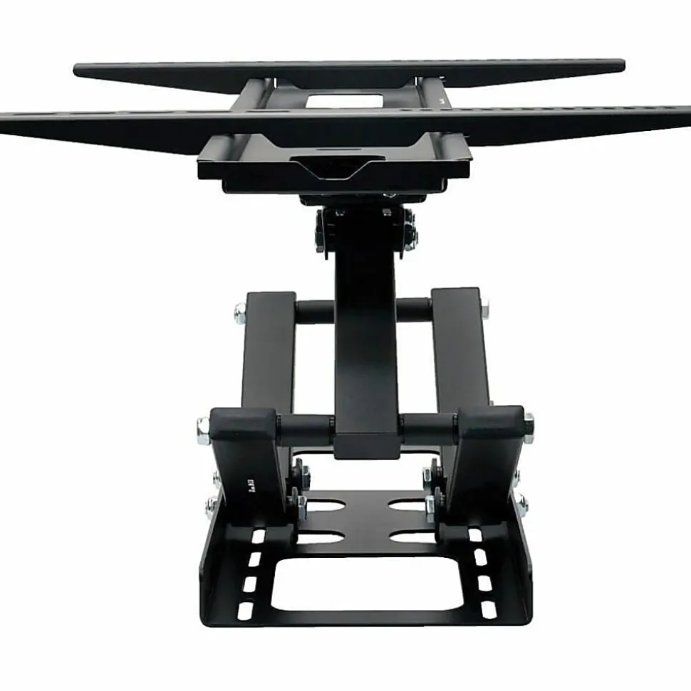 Tripp Lite Full-Motion Flat-Screen Wall Mount For Monitors Up To 70", 17-3/8”H x 23-5/8”W x 20-5/8”D, Black