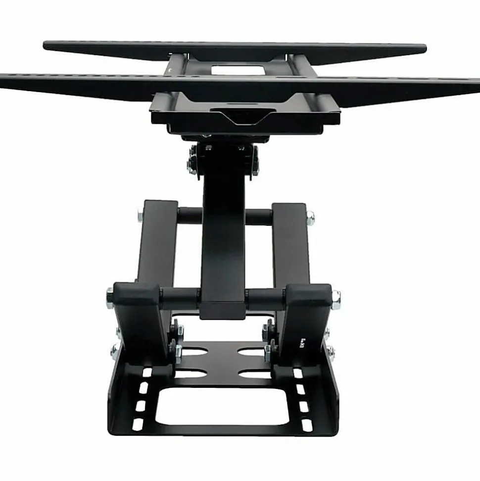 Tripp Lite Full-Motion Flat-Screen Wall Mount For Monitors Up To 70", 17-3/8”H x 23-5/8”W x 20-5/8”D, Black