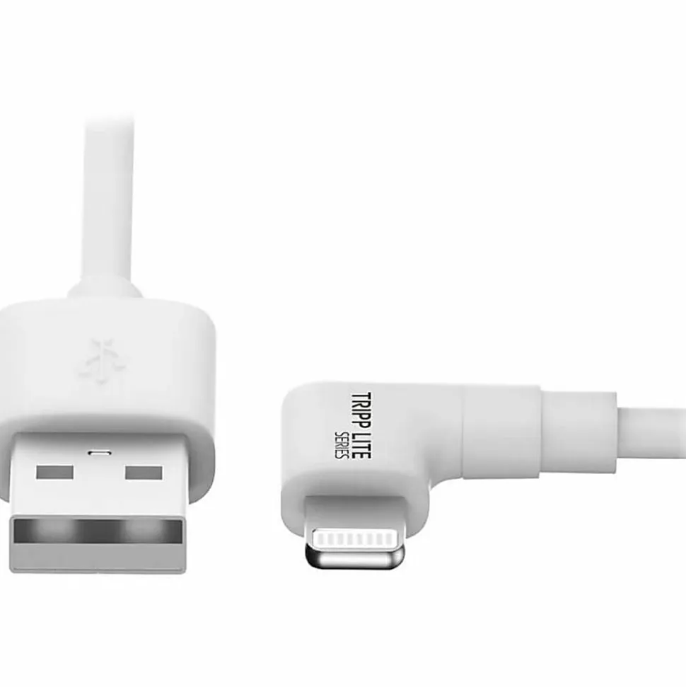 Tripp Lite Lightning to USB Sync Charge CAble Right-Angle - M100006LRAWH