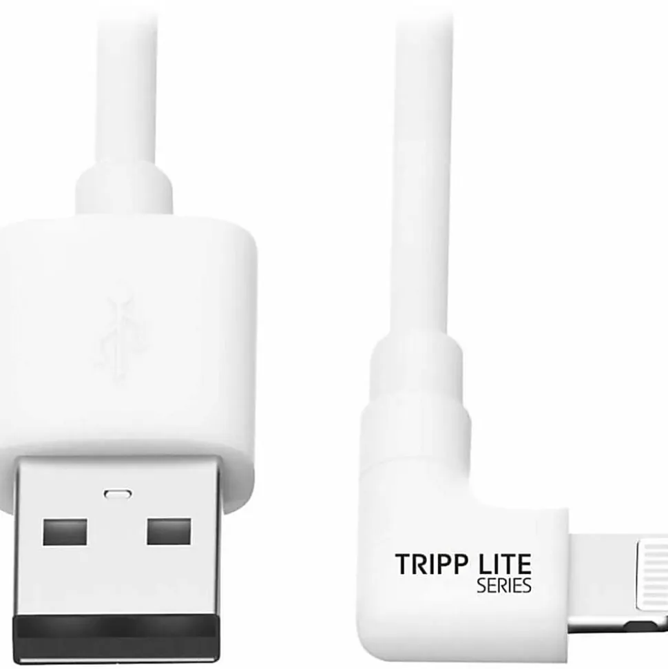 Tripp Lite Lightning to USB Sync Charge CAble Right-Angle - M100006LRAWH