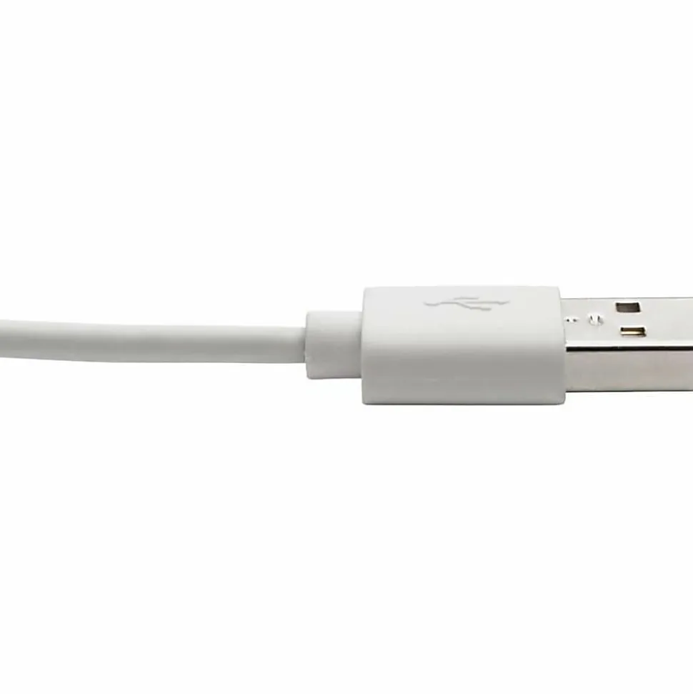 Tripp Lite Lightning to USB Sync Charge CAble Right-Angle - M100006LRAWH