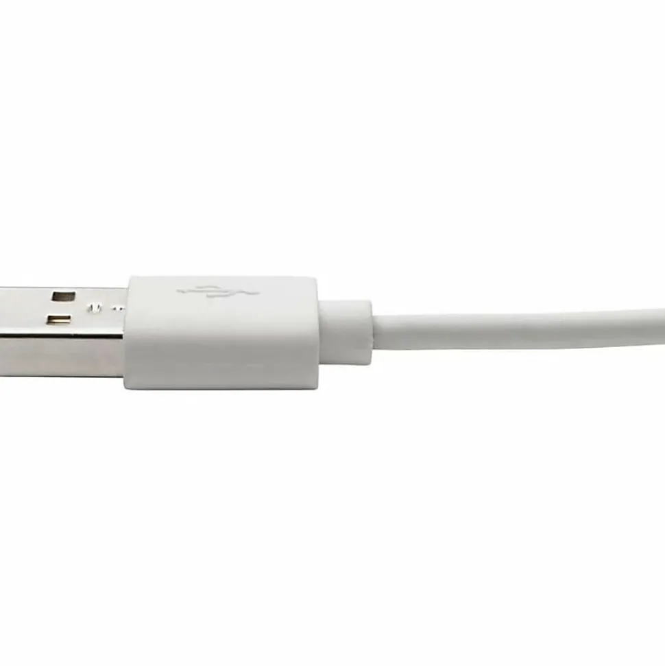 Tripp Lite Lightning to USB Sync Charge CAble Right-Angle - M100006LRAWH
