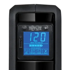 Tripp Lite Omni Smart OMNI650LCD 8-Outlet Uninterruptible Power Supply, 650VA/350 Watts