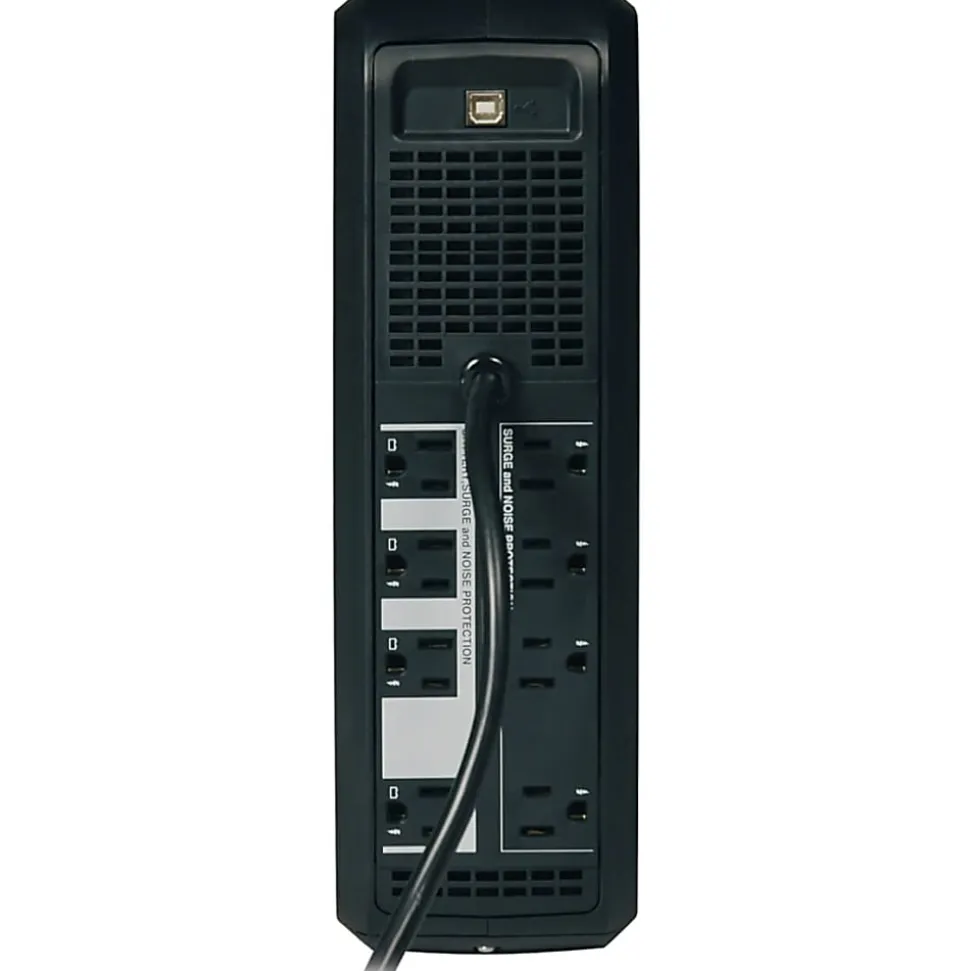 Tripp Lite Omni Smart OMNI650LCD 8-Outlet Uninterruptible Power Supply, 650VA/350 Watts