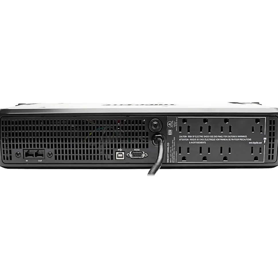 Tripp Lite Smart Pro SMART1500LCD 8-Outlet Uninterruptible Power Supply, 1500VA/900 Watts
