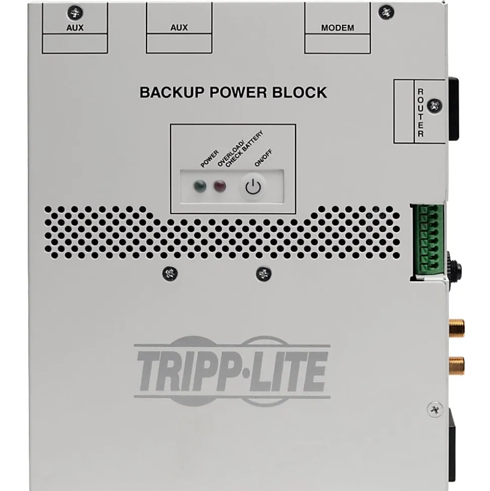 Tripp Lite UPS 550VA A/V Backup Power Block for Structured Wiring Closets, AV550SC