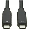 Tripp Lite USB Type C to USB C Cable USB 2.0 5A Rating USB-IF Cert M/M 2M - First End: 1x Type C Male USB - U040C2MC5A