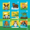 Trodat Pixel Stamp Art Coloring Book, Animals, Total Qty 1