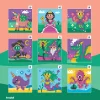 Trodat Pixel Stamp Art Coloring Book, Fantasy, Total Qty 1