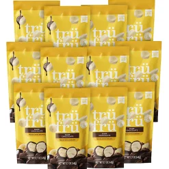 Tru Fru Hyper-Dried Grab & Go Dried Bananas In Dark Chocolate, 1.7 Oz, Total Qty 12