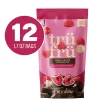 Tru Fru Hyper-Dried Grab & Go Raspberries In White & Dark Chocolate, 1.7 Oz, Total Qty 12
