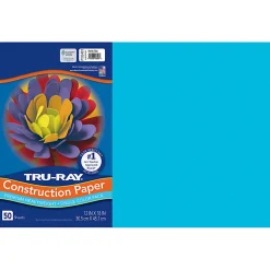 Tru-Ray Construction Paper, Heavyweight, 12